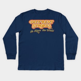 Diff'rent Strokes: To Move the World Kids Long Sleeve T-Shirt